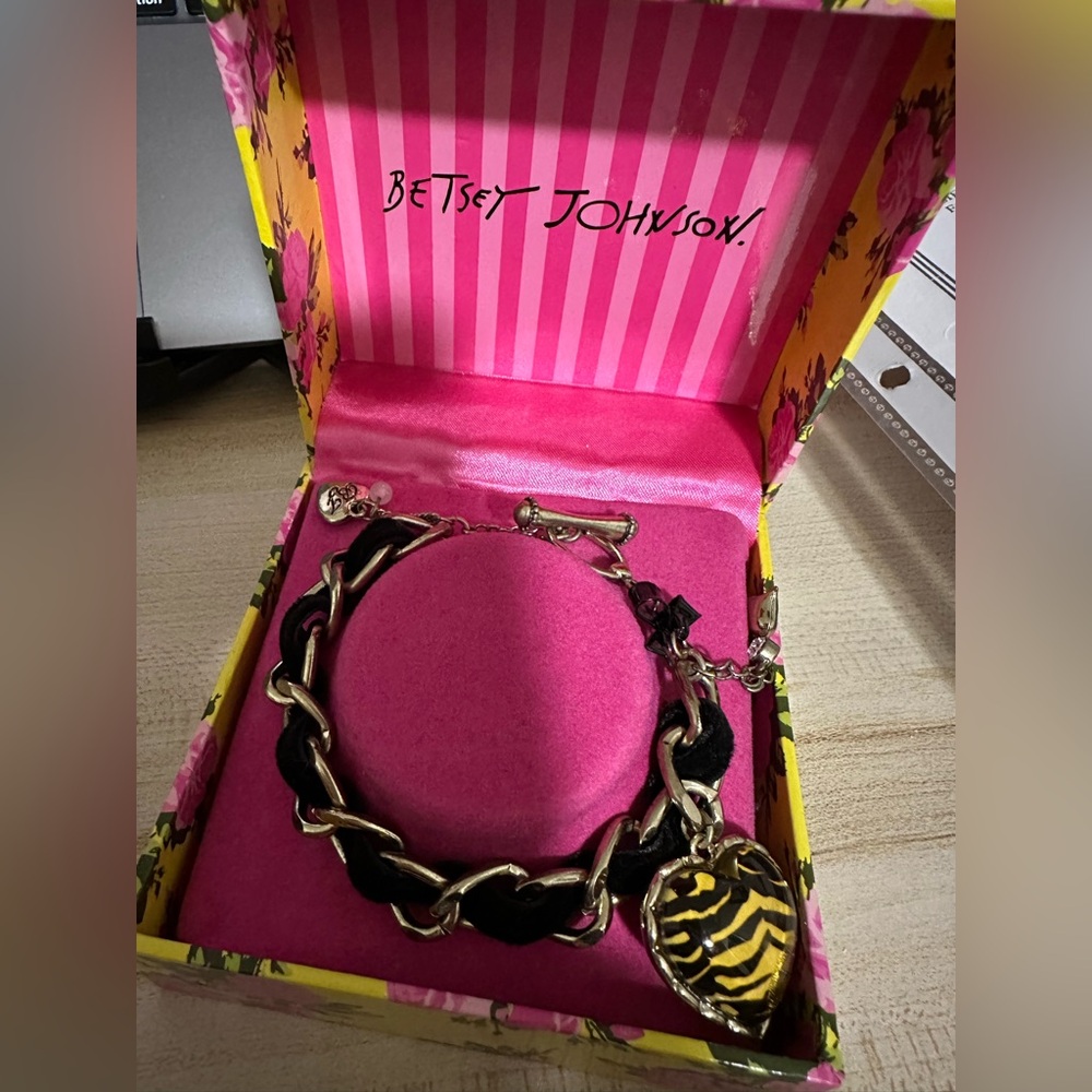 Betsy Johnson Bracelet. Never wore.